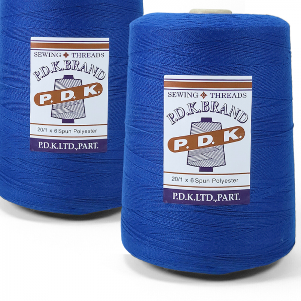 ด้ายเย็บกระสอบ 20/1x6 สีน้ำเงิน หลอดใหญ่ 24 หลอด/24 kg - Image 7