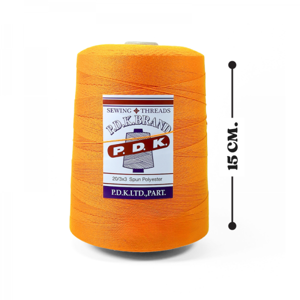 ด้ายเย็บกระสอบ 20/3x3 สีเเสด หลอดใหญ่ ขนาด 1 kg - Image 5